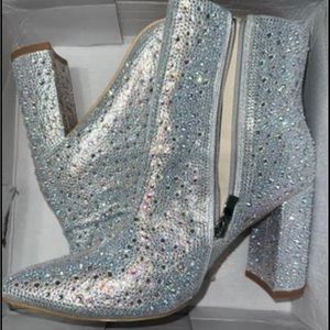 Rhinestone Boots